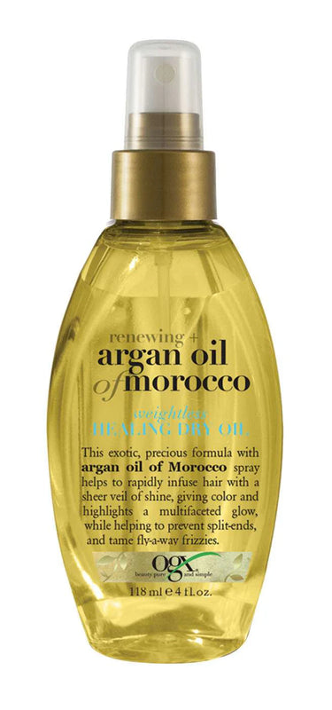 OGX Renewing + Argan Oil of Morocco Weightless Healing Dry Oil 4 oz - ANNS BEAUTY SUPPLY